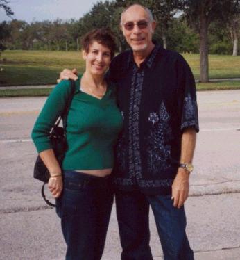 Laura with Jeff Barry, 2005