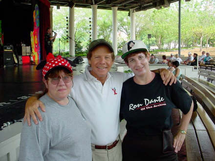 Bette, Ron and Laura at EPCOT, May 2002