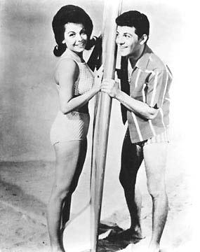 Annette Funicello and Frankie Avalon