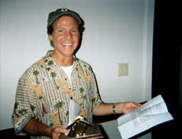 Ron Dante backstage in Orlando, 08/28/2000