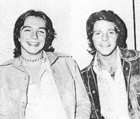 David Cassidy and Ron Dante