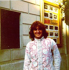 Robin McNamara in front of the Biltmore, 1971